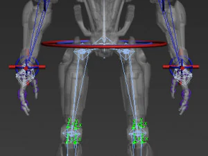 samuel hayden rigged doom 3D Model