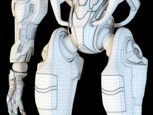 samuel hayden rigged doom 3D Model