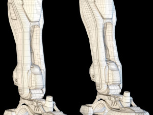 samuel hayden rigged doom 3Dモデル