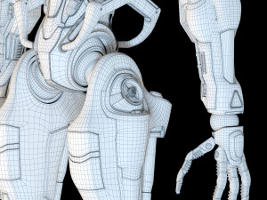 samuel hayden rigged doom 3Dモデル