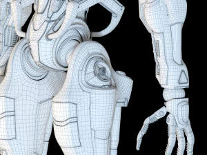 samuel hayden rigged doom 3D Model