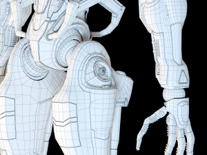 samuel hayden rigged doom 3Dモデル