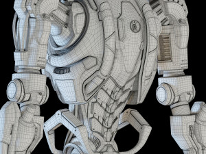 samuel hayden rigged doom 3Dモデル