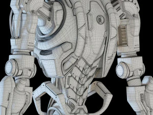 samuel hayden rigged doom 3D Model