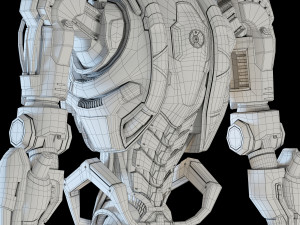 samuel hayden rigged doom 3Dモデル