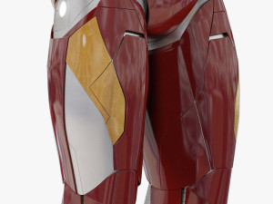 iron man mark xlvi rigged 3D Model