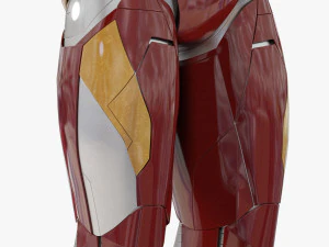 iron man mark xlvi rigged 3D Model