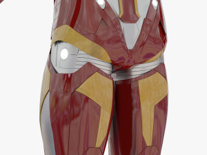 iron man mark xlvi rigged 3D Model