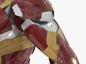 iron man mark xlvi rigged 3D Model