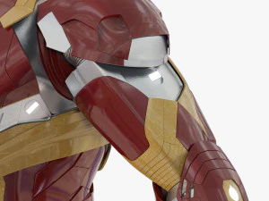 iron man mark xlvi rigged 3D Model