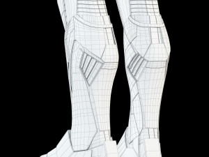 iron man mark xlvi rigged 3D Model