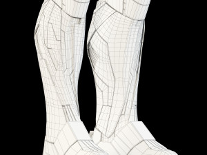 iron man mark xlvi rigged 3D Model