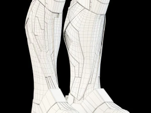 iron man mark xlvi rigged 3D Model