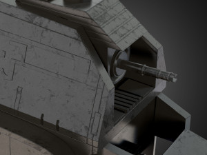at-m6 star wars all terrain megacaliber six rigged Modelo 3D