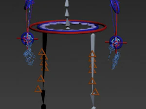 star wars l3-37 droid rigged 3D Model
