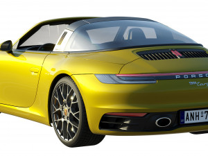 porsche 911 targa 2019 3D 모델