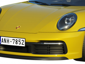 porsche 911 targa 2019 3D 모델