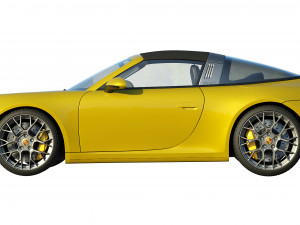 porsche 911 targa 2019 3D 모델