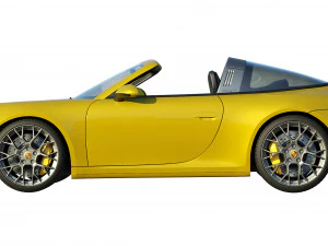 porsche 911 targa 2019 3D Model