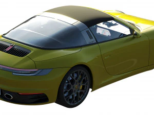 porsche 911 targa 2019 3D Model