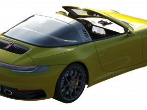 porsche 911 targa 2019 3D 모델