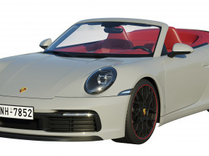 porsche 911 carrera cabriolet 2019 3D Model