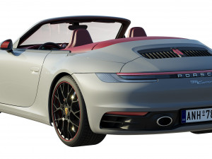 porsche 911 carrera cabriolet 2019 3D Model