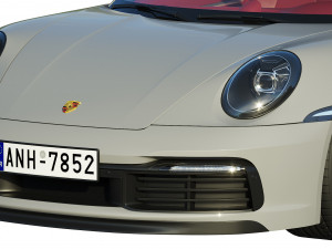 porsche 911 carrera cabriolet 2019 3D Model