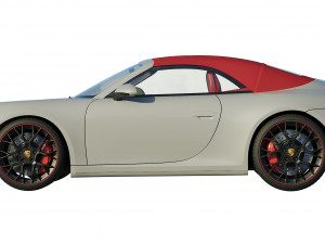 porsche 911 carrera cabriolet 2019 3D Model