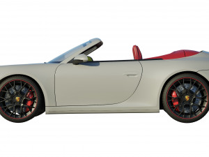 porsche 911 carrera cabriolet 2019 3D Model