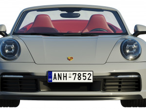 porsche 911 carrera cabriolet 2019 3D Model