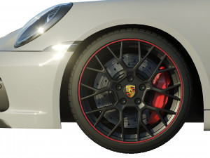 porsche 911 carrera cabriolet 2019 3D Model