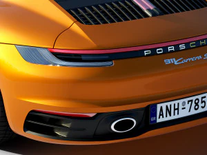 porsche 911 carrera s 2019 3D Model