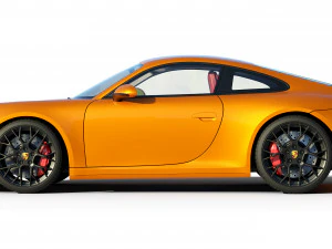 porsche 911 carrera s 2019 3D Model