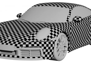porsche 911 carrera s 2019 3D Model