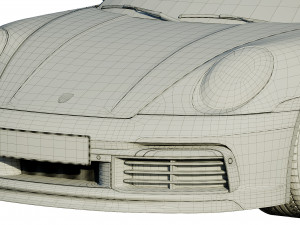 porsche 911 carrera s 2019 Modèle 3D