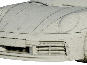 porsche 911 carrera s 2019 3D Model