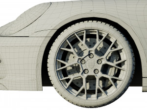 porsche 911 carrera s 2019 Modèle 3D
