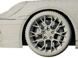 porsche 911 carrera s 2019 3D Model