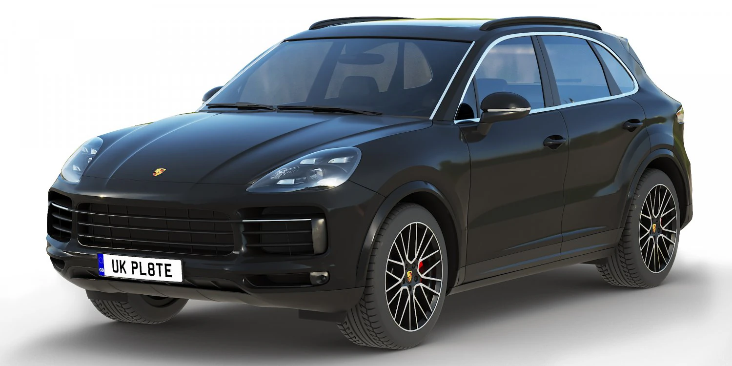 porsche cayenne s 2019 3D Model .c4d .max .obj .3ds .fbx .stl .blend
