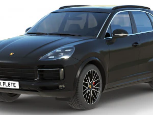 porsche cayenne 2019 3D Model