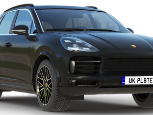 porsche cayenne s 2019 3D Model