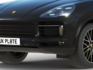 porsche cayenne s 2019 3D Model