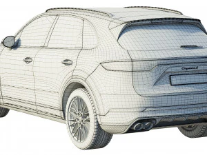 porsche cayenne s 2019 3D Model