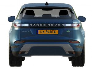 land rover range rover evoque r-dynamic 2019 Modelo 3D