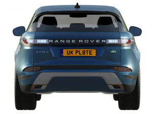 land rover range rover evoque r-dynamic 2019 3D Model