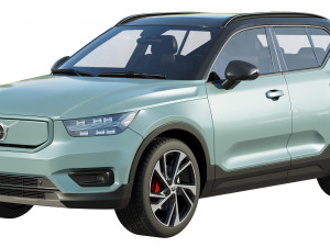 volvo xc40 - xc40 recharge 2020 3D-Modell