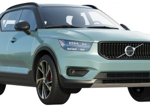 volvo xc40 - xc40 recharge 2020 3D-Modell