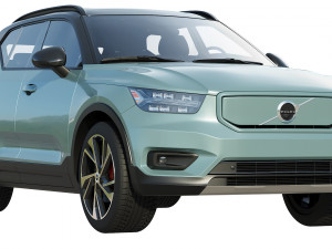 volvo xc40 - xc40 recharge 2020 3D-Modell