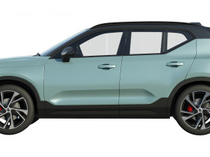 volvo xc40 - xc40 recharge 2020 3D-Modell